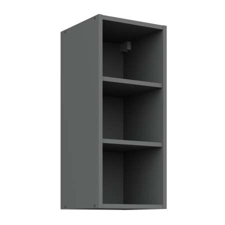 szafka górna otwarta 30 cm CREMA 30 G-72 OTW antracyt